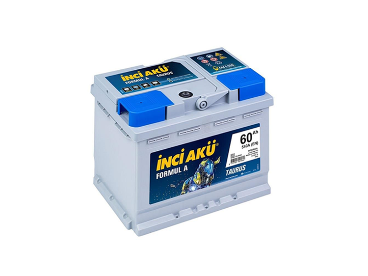 İnci Formul A Taurus 12 V 60 Ah 540 CCA Akü